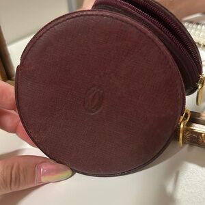 Vintage Cartier Circle coin pouch